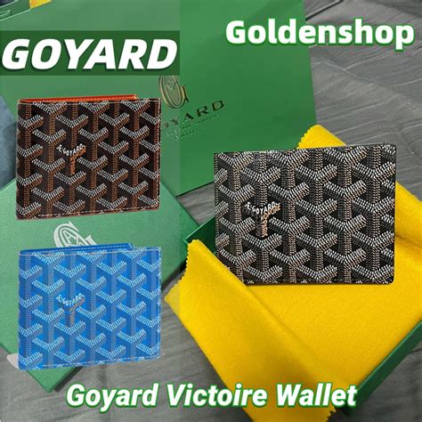 กระเป๋า สตางค์ ผู้ชาย goyard|กระเป๋าสตางค์ Goyard Victoire .